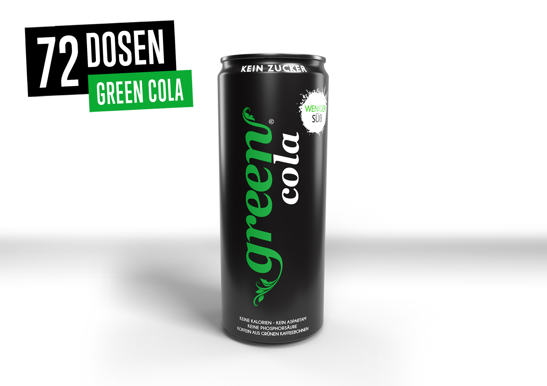 Green Cola 0,33L Dose – 72 x 0,33L