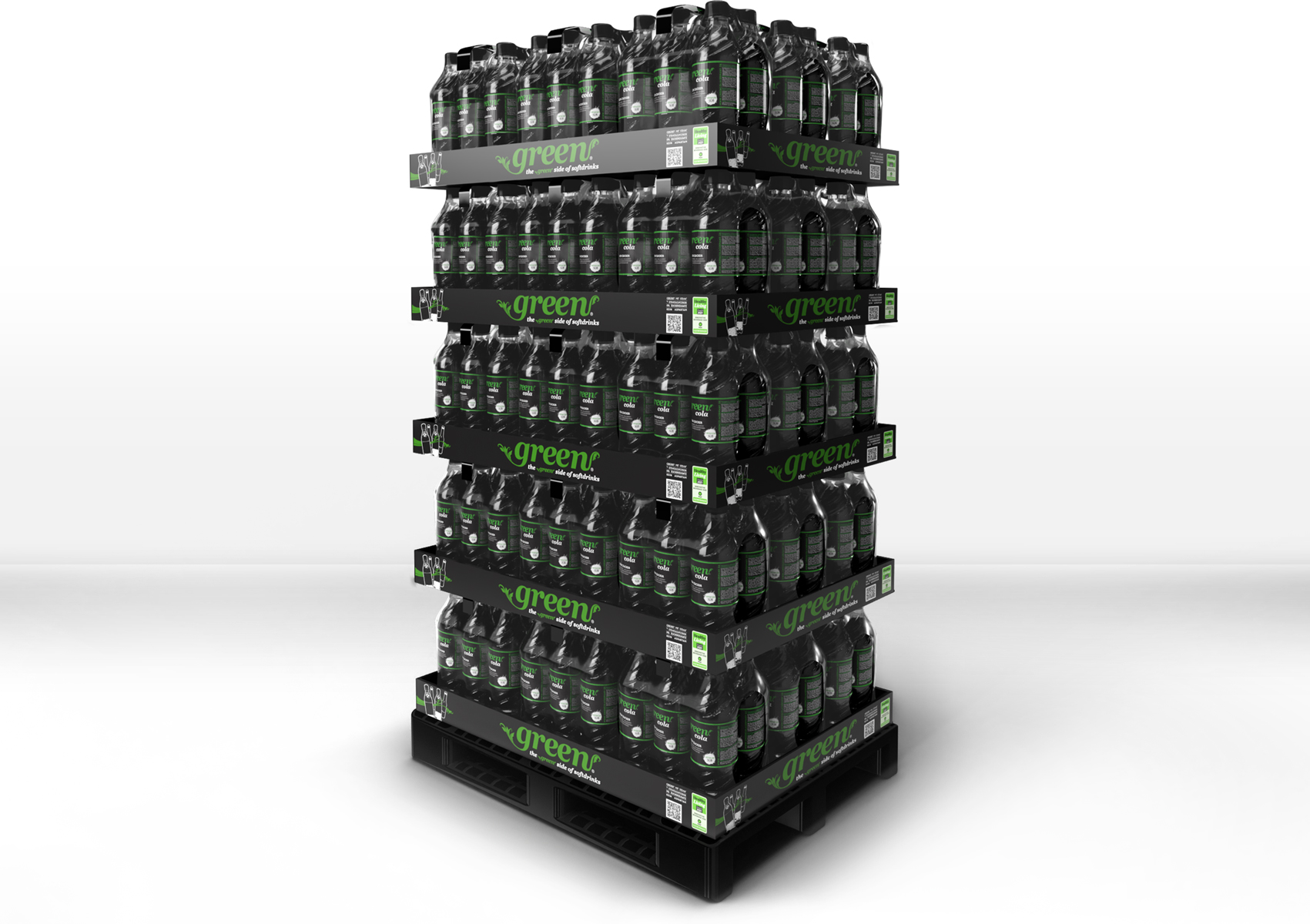 Chep Display x45 Green Cola // 500ml